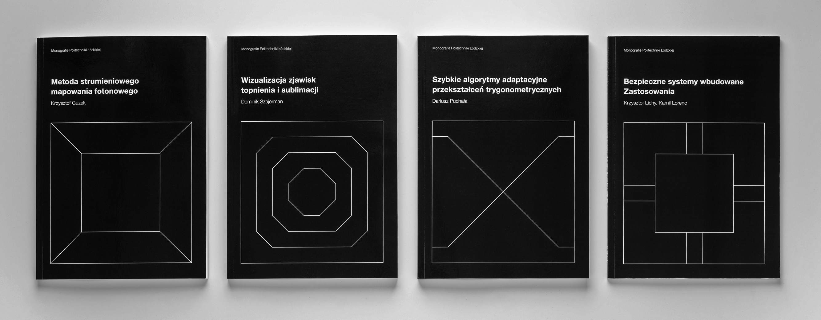 Krzysztof Guzek - Book cover series Monografie Politechniki Łódzkiej